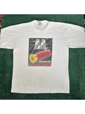 Vintage 90s Winchester Shotgun Ammo T-Shirt Guns Firearms Punk